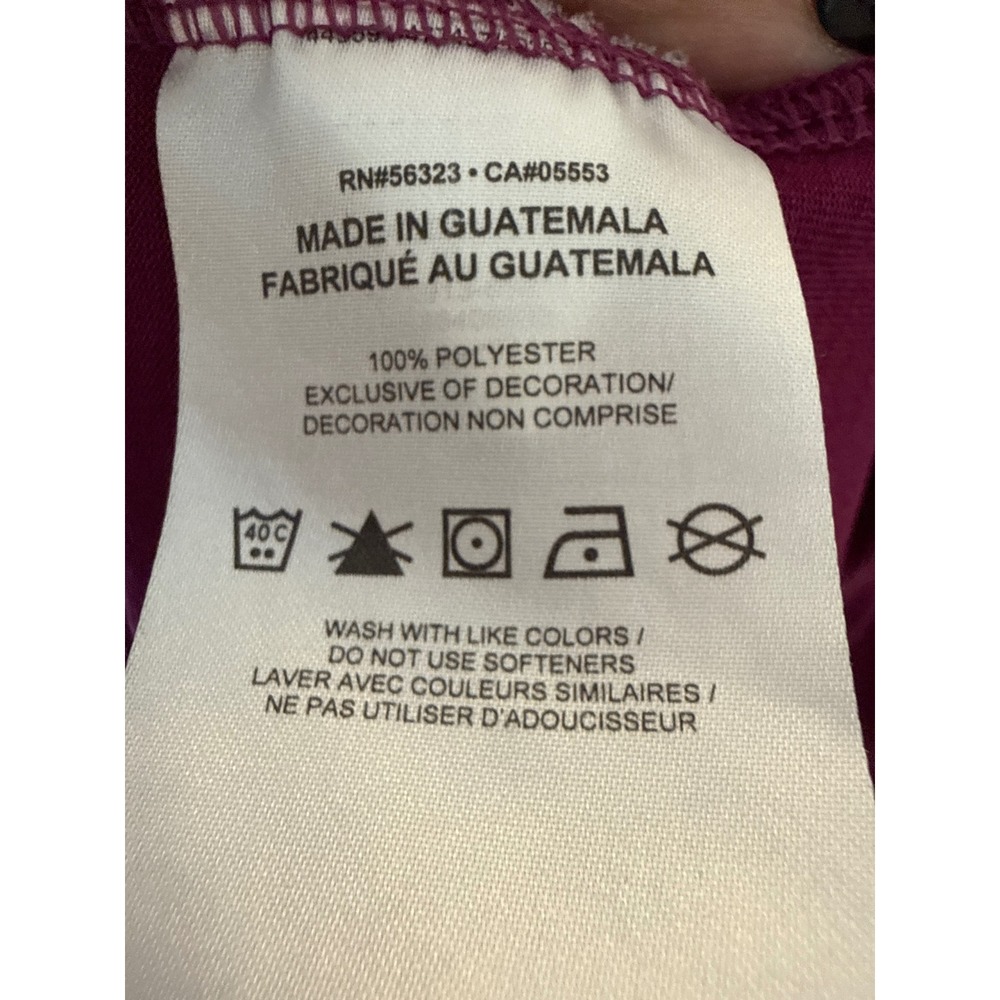 Nike Dri-FIT Women's Training Tank Size XL Maroon Muscle Tank Sweat Wicking - Picture 4 of 5